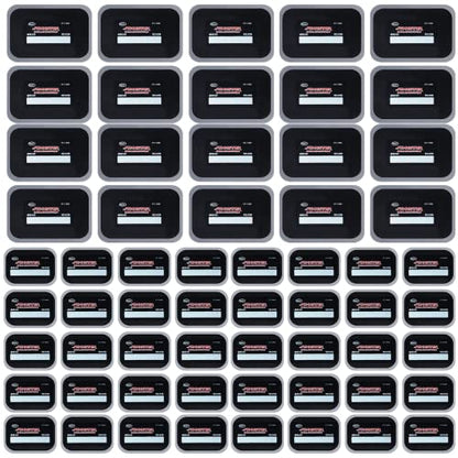 60 Pieces Tire Patches Heavy Duty 2.6 x 3.2 inche 3.4 x 4.8 Inche | Rubber Tire Patches Radial Tire Repair Patch Tire Plug Kit Emergency Repair Tool for Puncture Car Truck Bus Tractor Vehicle