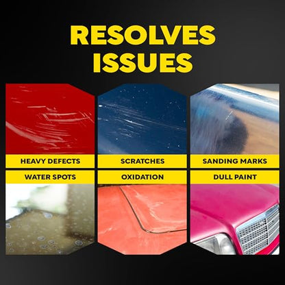 Meguiar's Professional 5" Compound Foam Pad, 2pk, 10/CV