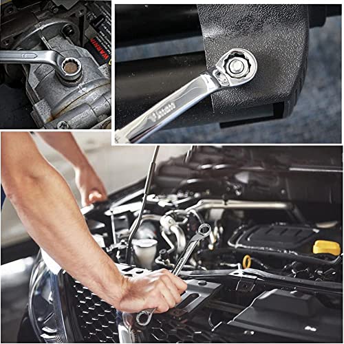 Heyiarbeit Flare Nut Wrench, 16mm x 18mm Metric Double Open End, 1Pcs - size: 16*18mm, style: 1PC