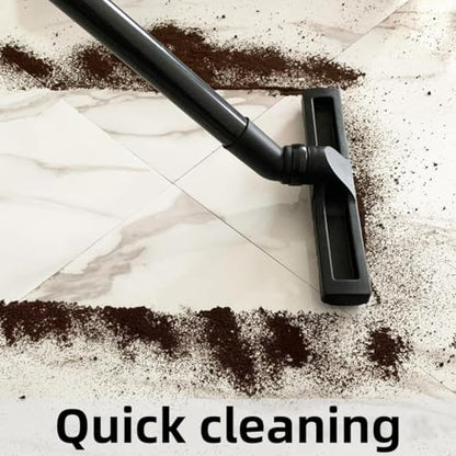 1 Floor Brush + 1 Adapter For Shop vac and Miele and Dyson Vacuum 12Inch | Universal Vacuum Floor Brush Attachments for 32 mm (1 1/4") and 35 mm (1 3/8") Tubes - 14Inch