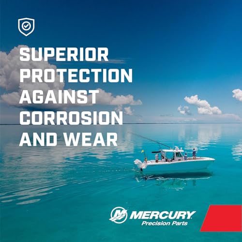 Mercury 8M0081916 25W-40 4-Stroke Outboard Oil Change Kit for Mercury 40/50/60hp EFI Outboards