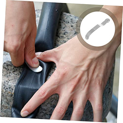 Ciieeo Durable Tire Rasp File Tool for Bike Repair Lightweight Tire Patch Kit and Buffer for Inner Tube Fixing and Puncture Repairs