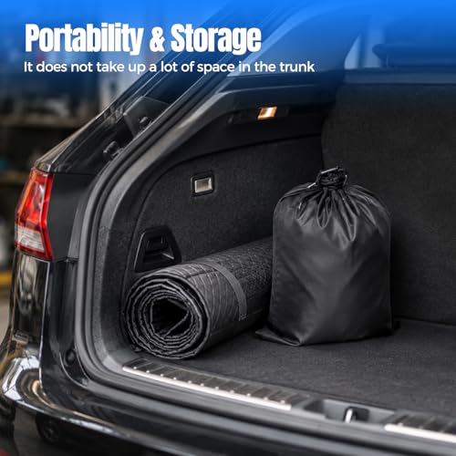 Rolling Creeper Mat, 58”×28” Portable Under Car Repair Pad with Storage Bag | Mechanics Mat for Low Clearance, Special Roads, Long-Distance Trucks, Mechanics Pad