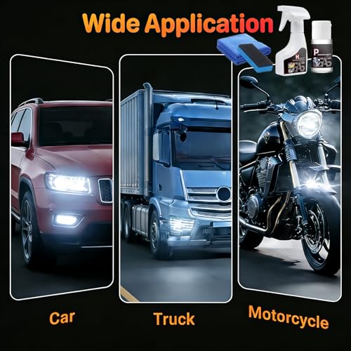 【2Pack】Headlight Restoration Kit, Advanced Car Headlight Restoration Kit - color: 2Pack:Headlight Restoration Kit