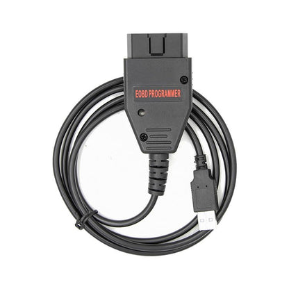Galletto 1260 OBD2 to USB Cable Code Reader for Diesel and Petrol Cars,Compatible with Toyota/Honda/Ford/GM/Fiat/Porsche Vehicles ECUs Diagnostic Scanner Tool, Work with Windows 32-bit System