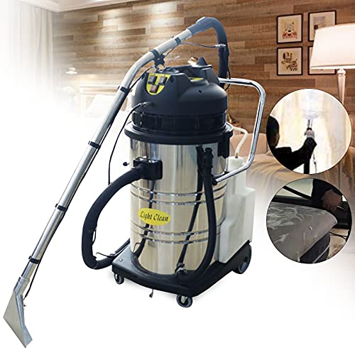 Commercial Carpet Cleaner 60L Multi-Purpose Carpet Extractor Upholstery 3 in 1 Portable Carpet Cleaner Wet Dry Vacuum Cleaner Floor Cleaning Machine - size: 60L Carpet Cleaner
