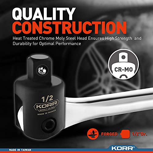 KORR Tools KTW003 1/2-Inch Drive 24-Inch Length Premium Quality Breaker Bar