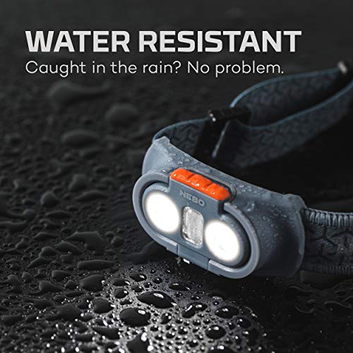 NEBO Einstein Powerful 500 Lumen Headlamp, Compact Low-Profile Headlamp with 5 Light Modes - style: 500 Lumens