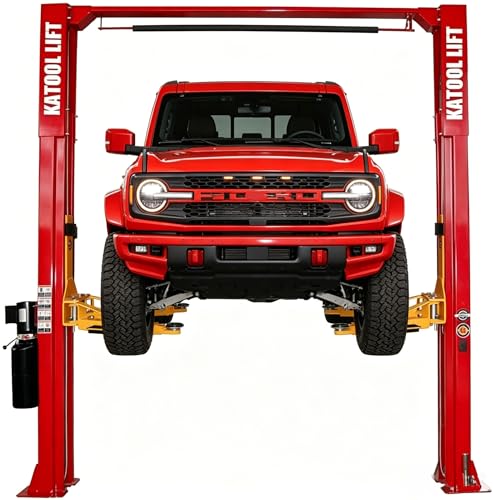 KATOOL 12000 lbs Extra Height 167inch 2 Post Lift Two Post Car Lift Auto Lift Car Lift Hoist 2 Post Car Lift for Home Garage and Shop Repair,M120 - size: 112*19*38