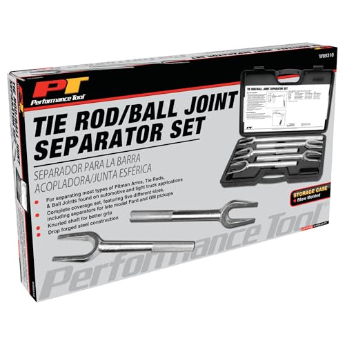 Performance Tool W89310 Tie Rod / Ball Joint Separator Set, 5-Piece - style: 5pc Tie Rod / Ball Joint Separator Set