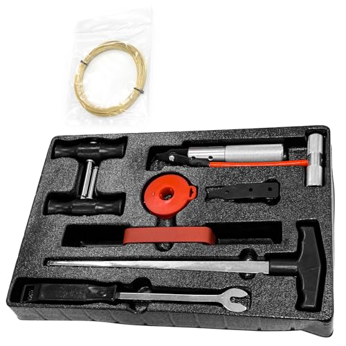 9Pcs Windshield Removal Tool Kit for Classic Vintage Car, Molded Windscreen Remover Kit