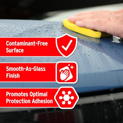 Mothers California Gold 3 Clay Bars, 3 100-gram (07242) | Removes Overspray, Brake Dust, Bugs, Restores Smooth, Brilliant Finish to Paint, Chrome, Glass & Plastic, Safe & Easy to Use