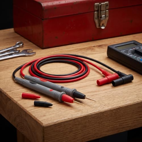 1000V 20A Multimeter Leads, Ultra-Sharp Gold-Plated Probes, Silicone Meter Leads for Fluke, Klein, AstroAI Multimeter and Automotive Testing(40.5in)