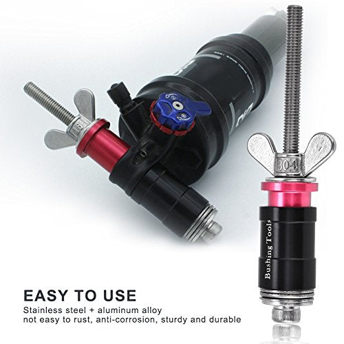 Rear Shock Bushing Remove Install Tool With 3 Adapters For Rockshox Xfusion Ccdb Du ycle Repair Tool Du Bushing Removal Tool Rockshox Bushing