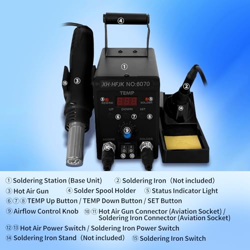 60W Digital Soldering Station