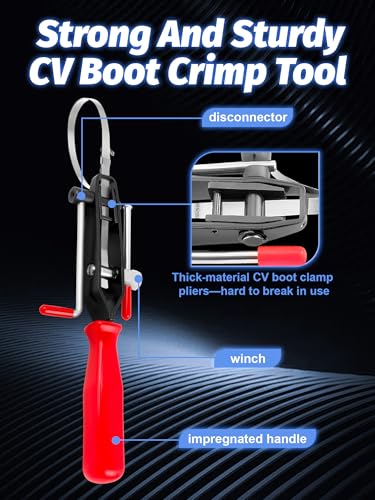 4PCS CV Boot Repair Kit for 25-125mm Height | Fits Shaft Size 26-34mm CV Axle Boot Repair Kit CV Joint Boot for Most Vehicle Silicone - size: 4PCS CV Boot & Clamp Pliers