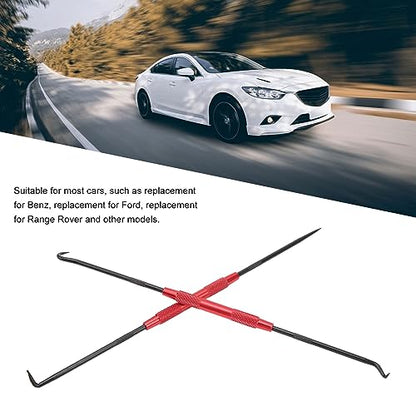 KIMISS 2 Sets Pick and Hook Set O Ring Pick Carbon Steel Easy to Grip Efficient Fast Oil Seal Puller Removal Tool for Cars