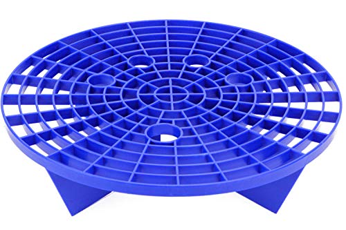 VIKING Automotive Bucket Insert Grit Trap for Car Wash and Detail Kits, Helps Remove Dirt and Debris from Microfiber, Mitts, Cloths, and Sponges, Blue - color: Blue, size: 1 Pack