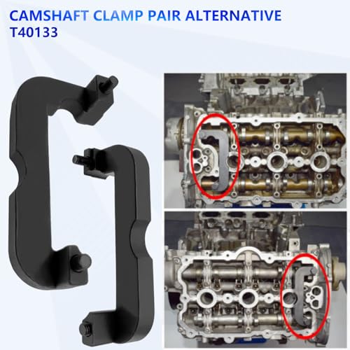 ZKTOOL Engine Camshaft Alignment Locking Timing Tool Kit Compatible with Audi VW 2.0, 2.4, 2.8, 3.0T, 3.2, 4.2, 5.2 Engine A4 A6 A6L A8 Q5 Q7 R8 Porsche 3.0T Engine, T40133, T40070, T10355, T40058 - size: Timing Tool Set