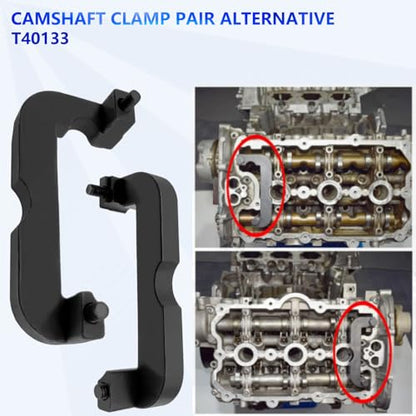 ZKTOOL Engine Camshaft Alignment Locking Timing Tool Kit Compatible with Audi VW 2.0, 2.4, 2.8, 3.0T, 3.2, 4.2, 5.2 Engine A4 A6 A6L A8 Q5 Q7 R8 Porsche 3.0T Engine, T40133, T40070, T10355, T40058 - size: Timing Tool Set