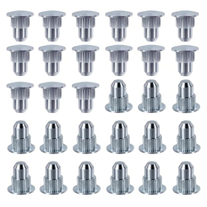 30 Pcs Camber Alignment Guide Pins, K6716 Alignment Cam Guide Pin Heavy Duty Alloy Steel Camber Alignment Tool for Suspension Alignment, Reduces Tire Wear – Replaces K6716, 13332A, 45K26008