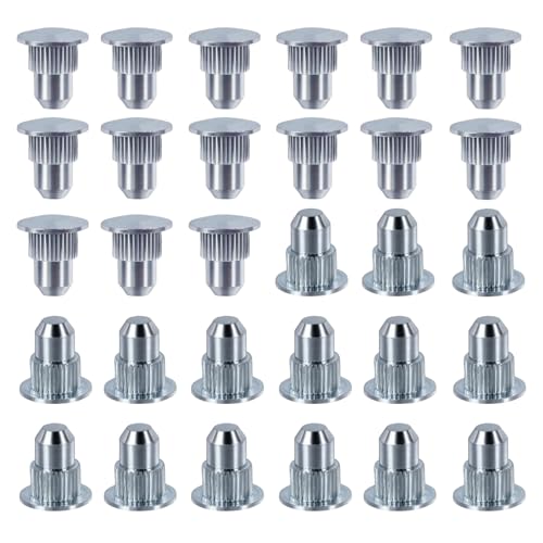 30 Pcs Camber Alignment Guide Pins, K6716 Alignment Cam Guide Pin Heavy Duty Alloy Steel Camber Alignment Tool for Suspension Alignment, Reduces Tire Wear – Replaces K6716, 13332A, 45K26008