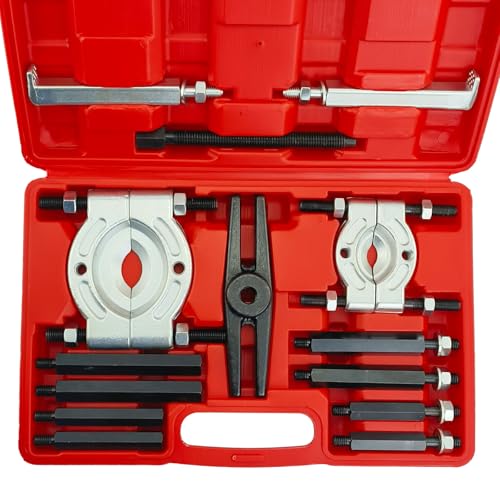 Remove Bearings Kit 5 ton Capacity Bearing Separator Puller Set 2" & 3" Jaw Bearing Splitter Remover Tool Kit