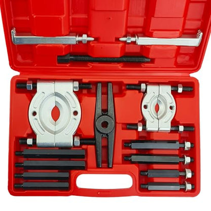 Remove Bearings Kit 5 ton Capacity Bearing Separator Puller Set 2" & 3" Jaw Bearing Splitter Remover Tool Kit