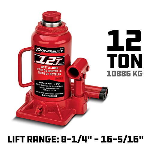 Alltrade 647501 Heavy Duty 12-Ton Bottle Jack - size: 12 Ton