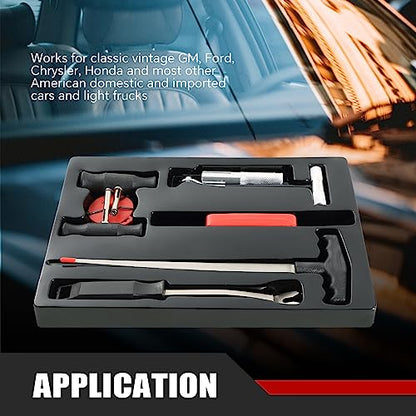 ATPEAM 7PCS Windshield Removal Tool Kit Automotive Wind Glass Remover Hand Tool