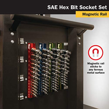 Titan 16123 13-Piece SAE Hex Bit Socket Set - style: SAE Hex