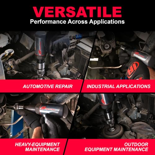Ingersoll Rand 114GCQ EDGE Series 2 5/8" Stroke Air Hammer Kit, Max Rotational Speed Up to 3,500 BPM, Includes 3 Chisel Attachments