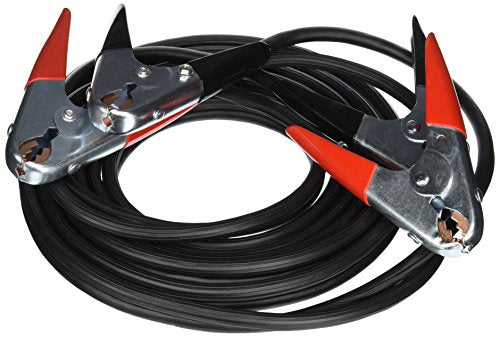 Coleman Cable 08766 Heavy-Duty Truck and Auto Battery Booster Cables with Parrot Jaw Clamps, 4-Gauge, 16-Foot