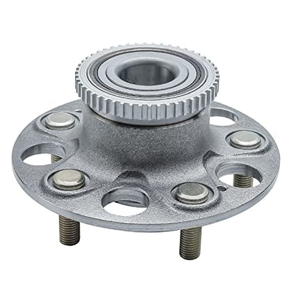Detroit Axle - Pair Rear Wheel Bearing and Hubs Assembly for 1999-2003 Acura TL, 1998-2002 Honda Accord [V6 Models only - Rear DISC], 5 Lug w/ABS - style: 512179 x2/Pair
