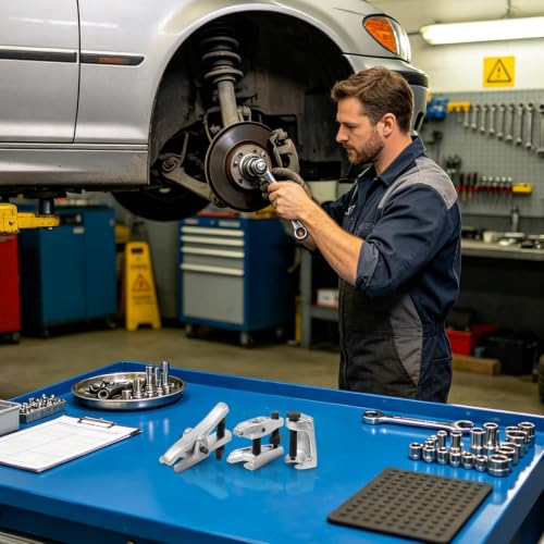 Ball Joint Removal Tool 3-Piece Universal Precision Heavy Duty | Car Tie Rod End Puller Ball Joint Separator for Truck RV SUV Sedan Home Garage Workshop Repair
