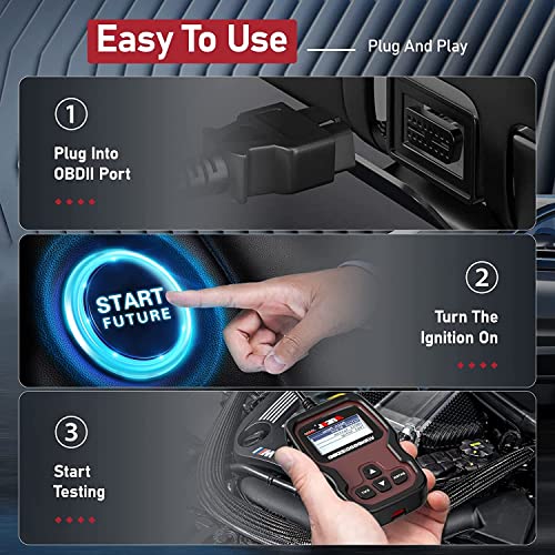 ANCEL JP700 JOBD OBD2 Japanese Car Scanner, JDM Automotive Code Reader Check Engine Light OBDII Diagnostic Scan Tool Fits for Toyota Nissan Honda Mazda Subaru Vehicle Diagnosis