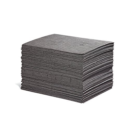 PIG Premium Absorbent Mat Pads | 100 Oil Absorbent Pads | The Original PIG Mat | 15" x 20" Oil Pads | Each Pad Absorbs 28 oz | Total Absorbency is 22 Gallons | 100-Count | MAT203 - size: 100 Count