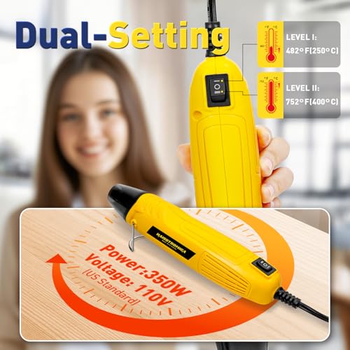 haisstronica 340 PCS All in One Set with Solder Seal Wire Connectors,3:1 Heat Shrink Tubing and Heat Gun,Solder Sticks Wire Terminals Electrical Connectors for Automotive, Marine, Trailer Wiring - size: 340 PCS