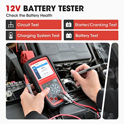Autel AL539B OBD2 Scanner, 3-in-1 Code Reader Battery Tester Avometer for 12 Volts Batteries, Full OBDII Diagnosis and Circuit Starting & Charging Systems Test, All Enhanced Ver. of AL519 AL539