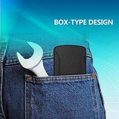 allsun Manual Range Mini Digital Multimeter 6 Functions Handheld Folding Voltmeter 3-1 2 Digit Pocket DMM DC/AC DC Ammeter Ohm Continuity Diode Tone Tester EM3081