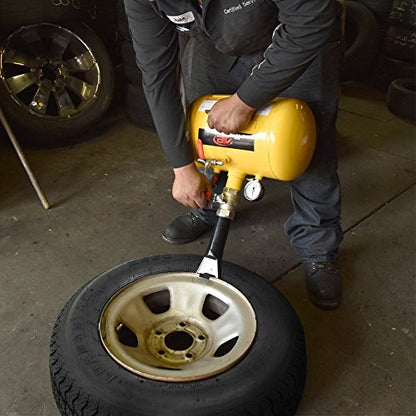 TOOLUXE 30007L Air Tire Bead Sealer, 5 Gallon Tire Bead Seater for Tires, 145 Max PSI Tire Bead Blaster, 87-116 PSI Operating Pressure Air Cannon - size: Tire Bead Seater