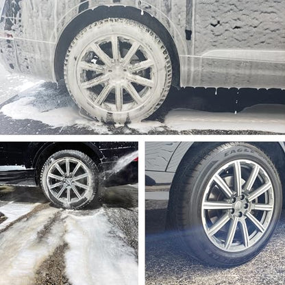 Foam Cannon Ready to Use - Touchless One Step Car Wash Shampoo (1 Gallon, 128 oz) – No Mixing Ratio Required - Commercial Grade – Great for Cars, Trucks, Motorcycles, Other - Wash Chems (1)