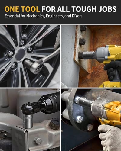 32-Piece Bolt Extractor Kit, 1/4" & 3/8" Drive Stripped Nut Remover | 13 x 3/8" drive (1/4" to 3/4") & 16 x 1/4" drive (6mm to 10mm), Cr-Mo steel grey phosphate finish, Reverse spiral flutes - size: 32Pcs
