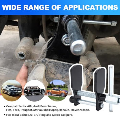 Disc Brake Piston Pad Spreader,Brake Caliper Compression Tool,Disc Brake Pad Installation Spreader for Brake Piston,Caliper Piston Spreader Tool Fits Car Truck SUV - size: Duck Feet Style