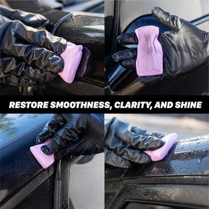 Maxshine Universal 3-Pack Magic Clay Bar – Heavy Grade 50g Car Detailing Clay for Paint, Glass, Plastic & Metal Surfaces – Removes Surface Contaminants, Overspray, Brake Dust & Road Grime - style: 3-Pack Heavy Grade