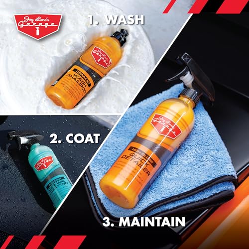 Jay Leno's Garage Quick Detailer Spray – Car Detailing Spray and Auto Detailer Spray for a High Gloss Finish, Fast Shine Car Exterior Cleaner and Everyday Easy Quick Detail Automotive Cleaner (16 oz) - size: 16 Fl Oz (Pack of 1)