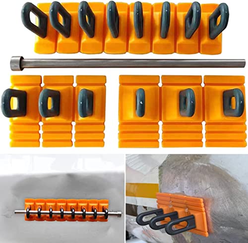 CXGS Paintless Dent Repair Pull Tabs Car Dent Repair Tools Heavy Duty Dent Puller Kit Strong Auto Body Repair Dent Removal Tools Powerful Dent Remover Tool DIY Hand Tool for Dent Repair - color: B