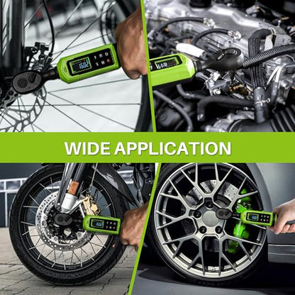 Digital Torque Wrench 3/8"Drive-0.66-44.25Ft.Lb for Bike Motorcycle | Electronic Torque Wrench(0.9-60N.m), Vibration Buzzer LED Indicator, ±2% Accuracy 5 Units for Precision Parts Engine Repair - size: 3/8"0.66-44.25 Ft-Lb