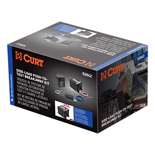 Curt Manufacturing 52042 Side Load Push to Test Breakaway Kit