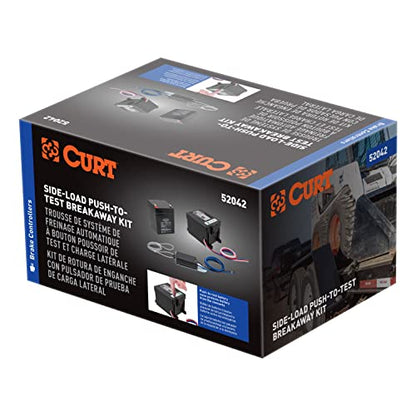 Curt Manufacturing 52042 Side Load Push to Test Breakaway Kit